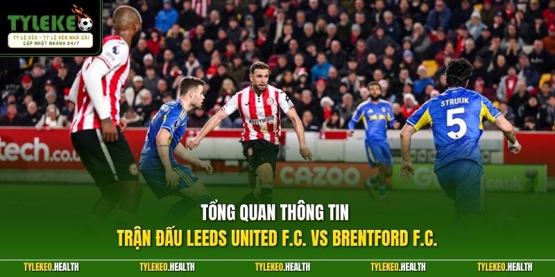 Tổng quan thông tin trận đấu Leeds United F.C. vs Brentford F.C.